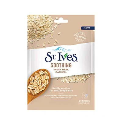 Image of St. Ives Oatmeal Soothing Sheet Mask 23ml 1