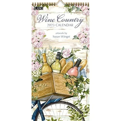 Image of LANG WINE COUNTRY 2023 VERTICAL WALL CALENDAR (23991079143)