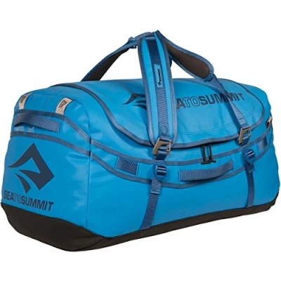 Image of Sea to Summit Nomad Durable Travel Duffle &amp; Backpack, Blue, 45 L