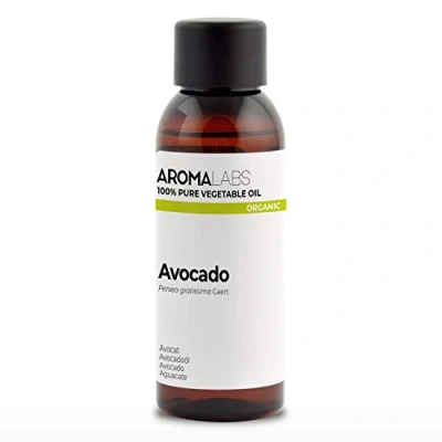 Image of ORGANIC AVOCADO Oil 50mL 100% Pure, Natural, Cold Pressed and AB Certified AROMA LABS (French Brand)