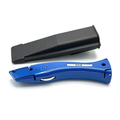 Image of CCA Blue Carpet Fitter Trimming Utility Knife with Holster
