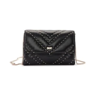 Image of DKNY Women&#039;s Madison Park Clutch Shoulder Bag, Black, Medium