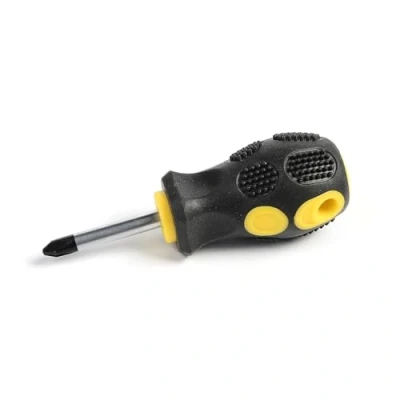 Image of Mini Stubby Screwdriver Phillips Small Compact Hand Tools for Repair Works