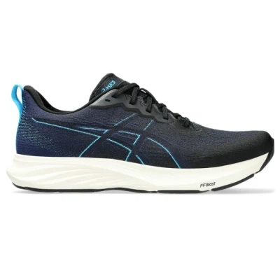 Image of ASICS Mens Dynablast 4 Road Running Shoes Black/Blue 9