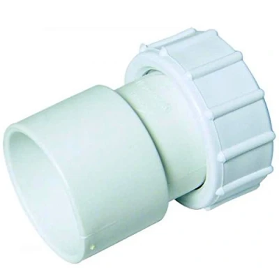 Image of FLOPLAST Solvent White 40mm (43mm) Female Adapter