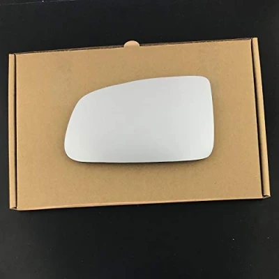 Image of Fits KIA Rio 2006 to 2010 Convex Wing Mirror Glass LEFT HAND ( UK Passenger Side )