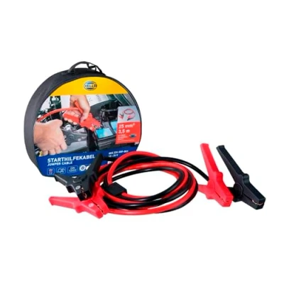 Image of HELLA 8KS 236 689 001 Jumper Cables 12/24V 350A Cable: 3.5m with overvoltage protection