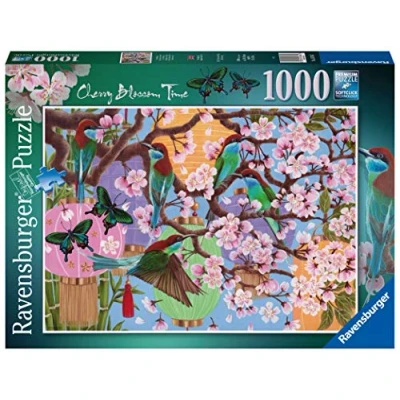 Image of Ravensburger Cherry Blossom Time 1000 Piece Jigsaw Puzzle for Adults &amp; Kids Age 12 Years Up