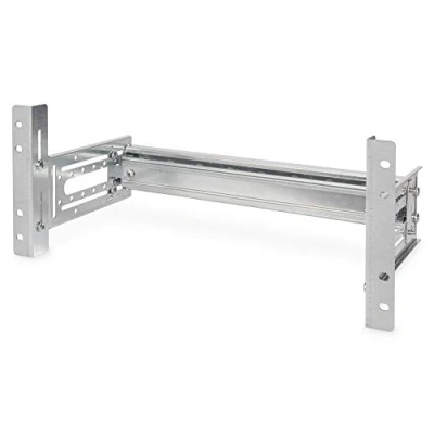 Image of DIGITUS DIN rail carrier 19 inch 4U variable depth and height of standard 390 mm width