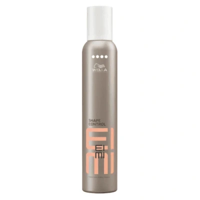 Image of Wella Professionals EIMI Shape Control Hair Mousse Heat Protection Fruity Orchard Scent Level 4 Hold 300ml