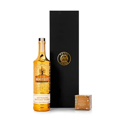 Image of JJ Whitley Artisanal Russian Vodka 70cl &amp; Chocolate Truffle Gift Box
