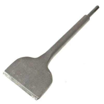 Image of Toolzone SDS Plus Tile Removing Bolster Chisel 80mm Cranked