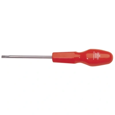 Image of Draper Plain Slot Flared Tip Cabinet Pattern Screwdriver, 3.2 x 63mm (Sold Loose)