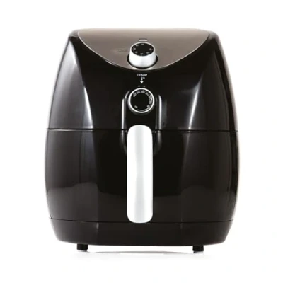 Image of Tower T17021 Family Size Air Fryer with Rapid Circulation, 60 Minute Timer, 4.3L, 1500W, Black