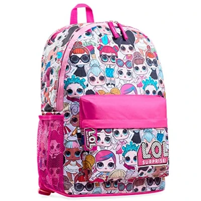Image of L.O.L. Surprise! Backpack for Kids, Travel Sports or School Bag Girls Gifts (Pink)