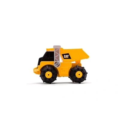 Image of Caterpillar 83395 Unstoppable Movers Dump Truck CATToysOfficial Big Wheels and Working Lights Toys &amp; Gifts Ages 3+, Yellow, 22cm