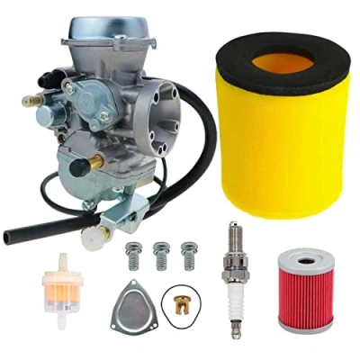 Image of WHFZN Ozark 250 Carburetor For Suzuki LTF250 Quadsport Z250 LTZ250 Carb 13200 05G01 ATV With Air Filter