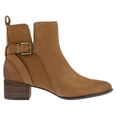 Image of Sienna Leather Women&#039;s Heeled Ankle Boots
