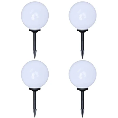 Image of vidaXL Outdoor Pathway Lamps 4 pcs LED 30 cm with Ground Spike