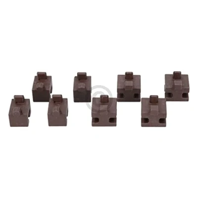 Image of Socket Set Compatible with Siemens 00637802 Right Left Front Rear for Accessory Holder Grid Oven Microwave