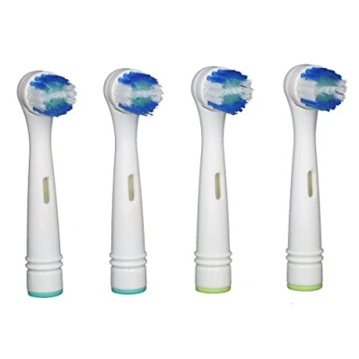 Image of Ufixt Replacement Toothbrush Heads Compatible with Braun Oral B SmartSeries and Tri Zone x 4