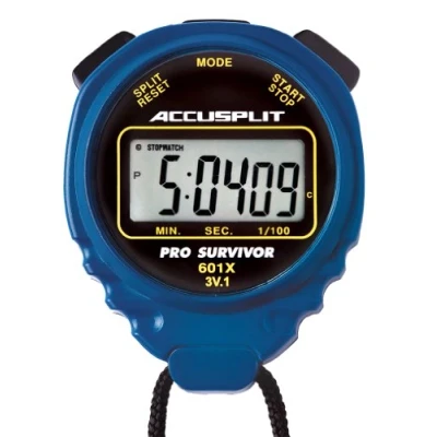 Image of ACCUSPLIT Pro Survivor A601X Stopwatch Watch Extra Large Display Blue