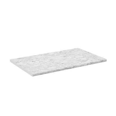 Image of Vicco Kitchen countertop Raul, White marble, 100 cm