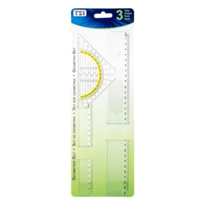 Image of TSI Geometric Drawing Set 3Piece