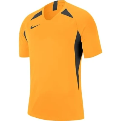 Image of NIKE Men&#039;s Legend Jersey S/S, university gold/Black/Black/Black, S