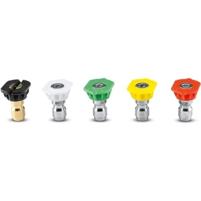 Image of Kärcher 5 Piece Spray Nozzle Kit for Pressure Washers up to 4000 PSI Quick Connect Fitting Universal