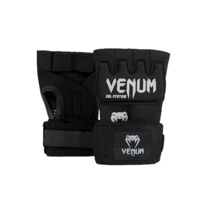 Image of Venum, Kontact Gel Quick Wraps, Men&#039;s, S, Black/Silver