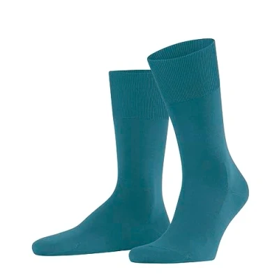 Image of FALKE Men&#039;s ClimaWool Socks Breathable Climate Regulating Odour Neutralising Lyocell Thin Elegant Plain Light Feeling Soft On Skin For Dress Casual Business Looks 1 Pair