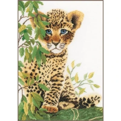 Image of Lanarte Little Panther (Evenweave), NA, 24 x 33cm