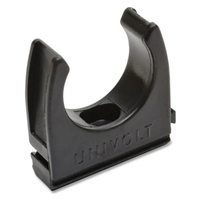 Image of Univolt CL25BK 25mm Black PVC Conduit Clip