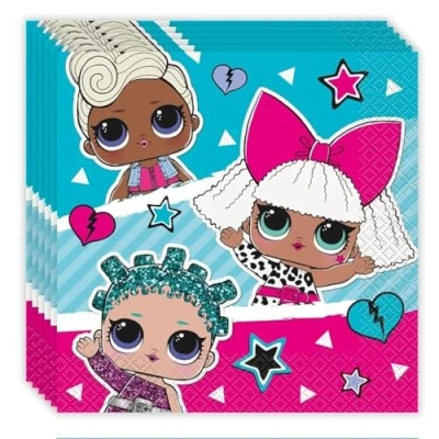 Image of Amscan 9914237 Paw Patrol Lunch Napkin 2022 16 Pack