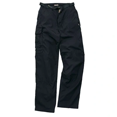 Image of Craghoppers Outdoor Mens Kiwi Winter Lined Walking Trousers (38R) (Dark Navy)