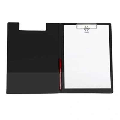 Image of Viquel Reach Door Pad Clip A4 PVC Black