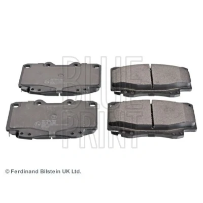 Image of 044650K020, 044650K070, 044650K140, 044650K141, 044650K200 Brake pad set BLUE PRINT ADT342160 Front Axle with acoustic wear warning