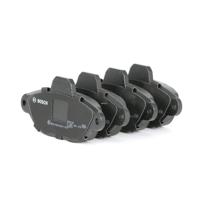 Image of 5892736, 71737178, 77365816 Brake pad set BOSCH 0 986 424 379 Low Metallic incl. wear warning contact with anti squeak plate, mounting manual