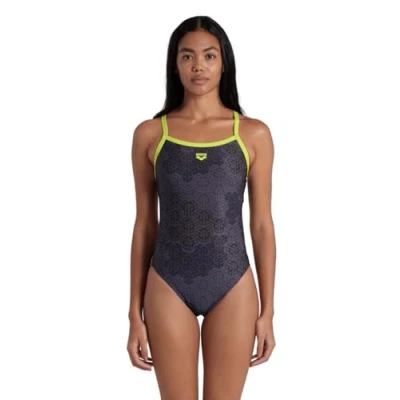 Image of Arena Womens Camo Kikko Challenge Back Swimsuit
