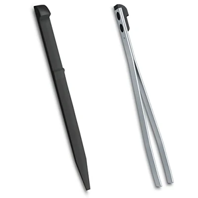 Image of Victorinox Black toothpick + tweezers spares for SMALL 58mm swiss army knife