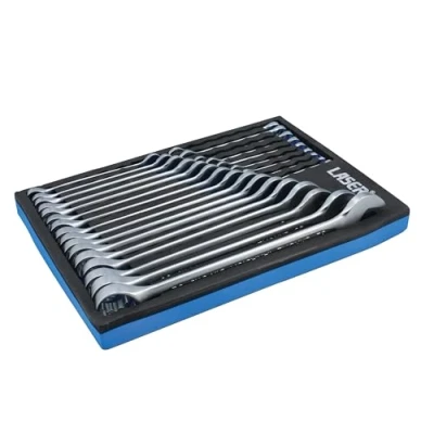 Image of Laser 8717 Metric Combination Spanner Set 25pc
