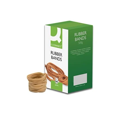 Image of Q Connect Rubber Bands No.34 101.6 x 3.2mm 500g KF10539