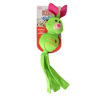 Image of KONG Wubba Friends Ballistic Nylon Tug of War Dog Toy (Assorted Characters) For Large Dogs