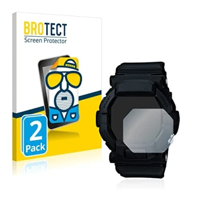 Image of brotect Screen Protector Anti Glare compatible with Casio G Shock GD350 (2 Pack) Matte, Fingerprint Protection Film