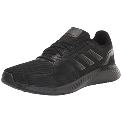 Image of adidas Men&#039;s Runfalcon 2.0 Running Shoe, Black Grey, 9 UK