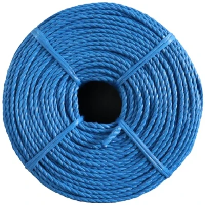 Image of 6mm Blue Polypropylene Rope 220M Poly Diy, Trademan Floats on Water Marine, Tarpaulin Large 220 Meter Coil. (220M Coil)