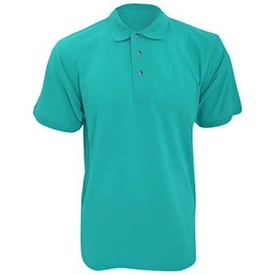 Image of Kustom Kit Workwear Mens Short Sleeve Polo Shirt (L) (Turquoise)
