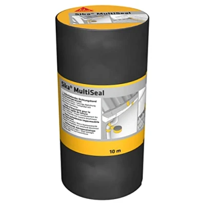 Image of Sika Multiseal, Tear resistant self adhesive sealing strip, 300mm x 10m, Grey