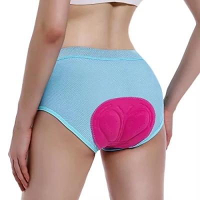 Image of FEIXIANG Women&#039;s Cycling Underwear, 4D Padded Gel Bike Shorts Quick Dry Knickers Lightweight Bicycle Briefs